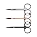 Grip Scissor Precision Stainless Steel S5 – Fine Tip Beauty Scissors for Eyebrows, Facial Hair & Nail Trimming – Rust-Resistant Stainless Steel for Precise, Controlled Grooming