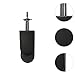 misppro Professional Chair Mannequin Head Clamp Stand for Hairdresser Training Sturdy Hair Styling Practice Clip 17.72 inch x 7.87 inch