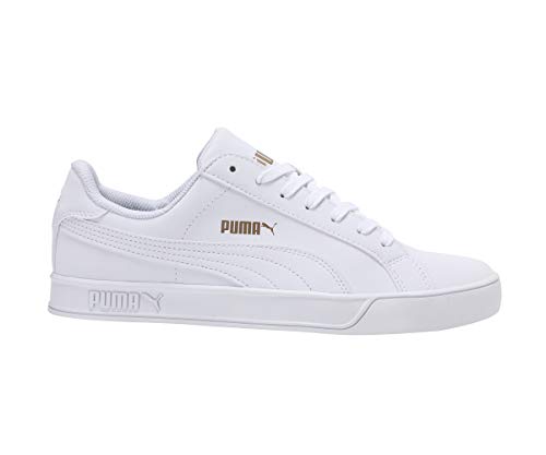 Image of PUMA Unisex Adult Smash V2 L Perf Ponderosa Leather Sneakers