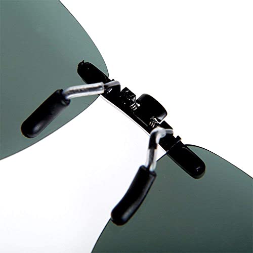 Sunglasses Clips Polarized Sunglasses Clips Outdoor Fashion Accessories Unisex Dark Green 1 Pcs Durability2