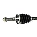 Arrhythmic 2X CV Axle Shaft Assembly Rear for Subaru Legacy 2.5L 2010 2011 2012 2013 2014, for Subaru Legacy 3.6L 2010 2011 2012 2013 2014, for Subaru Forester 2.5L 2019 CV Axles Joint Kit Rear Side
