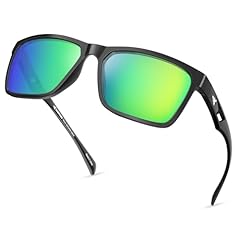 Frame: Black /Lens: Brown - Chartreuse Mirror