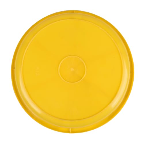 Image of Kuber Industries Plastic Pack Of 3 Desk Organizer|Stationery Organizer Tub|Multipurpose Storage Organizer|Office Supplies Organizer For Pen-Pencil-Staplers-Clips|Desktop Organizer|6 Ltr|Yellow