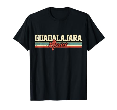Guadalajara Mexico Travel Souvenir Retro Vintage Gift T-Shirt