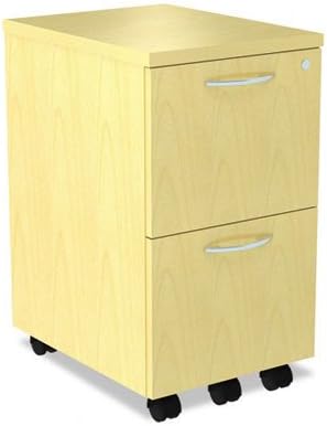 SedinaAG Series 2-Drawer Mobile File Pedestal Finish: Maple