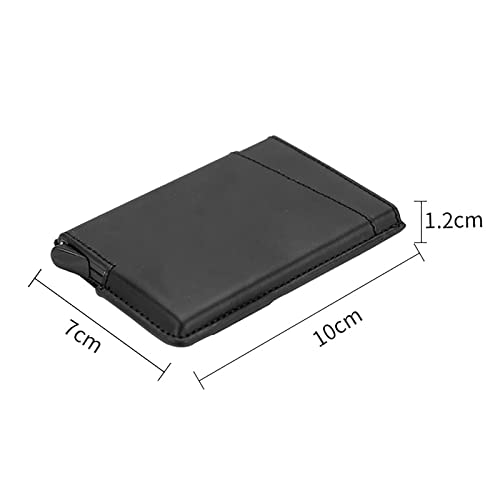 Credit Card Wallet Metal Card Case Card Holder Card Holder Card Holder for Men Women(Black)2