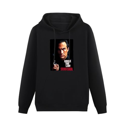 Wangjl Pullover Warm Hoodies Above The Law Steven Seagal Action Movie Hoody Mens Hoodie Size M