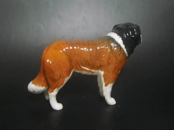 Amazon.co.jp: 陶器市x Beswick セントバーナード 犬 フィギュリン 