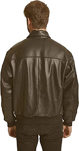 Men Air Force A2 Leather Flight Bomber Jacket Genuine Leather jacket for Men's Aviator Leather Bomber Jacket4