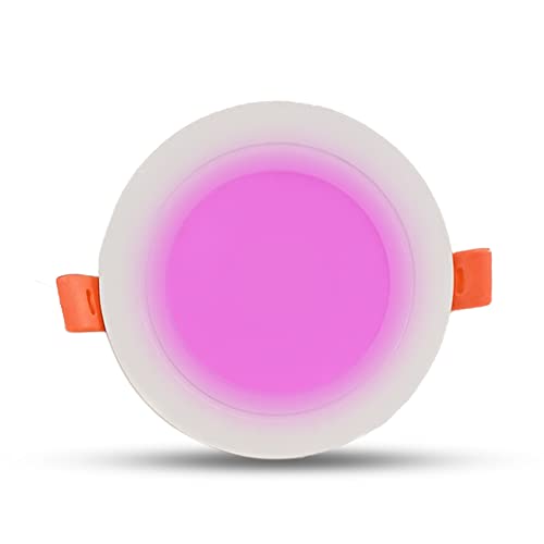 Image of 5W LED DOWNLIGHT with Round LED Concealed Panel (PINK) (24)