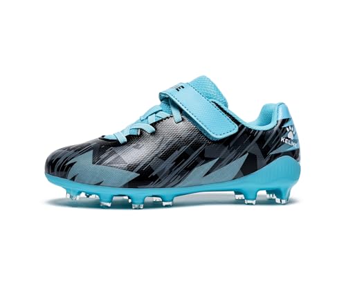 KELME Kids Soccer Cleats, Boys Girls Firm/Artificial Ground Shoes, Outdoor Football Baseball2