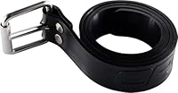CRESSI Unisex-Adult Serpent Silicone Marseillaise Belt Black Silikon Marseille Typ Tauch und Apnoe Gürtel, Shwarz, Einheitsgröße
