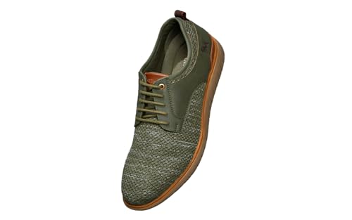 Image of Neeman's The Derbies for Men | Knit Base and Faux Leather Derby Sneakers | Comfortable and Breathable Mesh