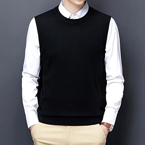 Gilet pull jacquard décontracté à carreaux pour la mode masculine - 3