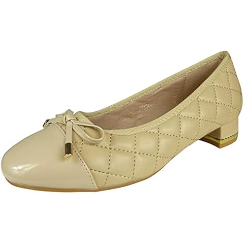LoudLook Ladies Casual Court Shoes with Bow Cover