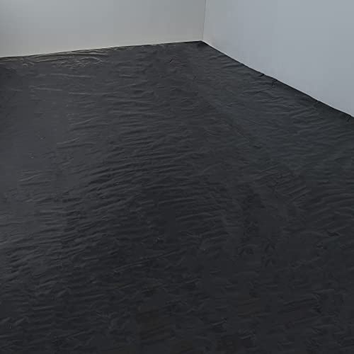 Roberts 70-115 Moisture Barricade Underlayment Film, For Laminate Floors, 6 Mil. Thick Polyethylene, Black ,120 Sq. Foot Roll #TOP2