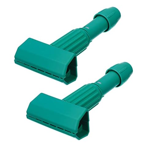 Kommerzielle Wischmopp-Klemmen, Schnellwechselkopf, Moppgriff, robuster Moppkopf, Ersatzhalter, Wechselmopp-Griff, kommerzieller Greifer, Wischmopp-Griff (KL-ZJ-Grün) Cover