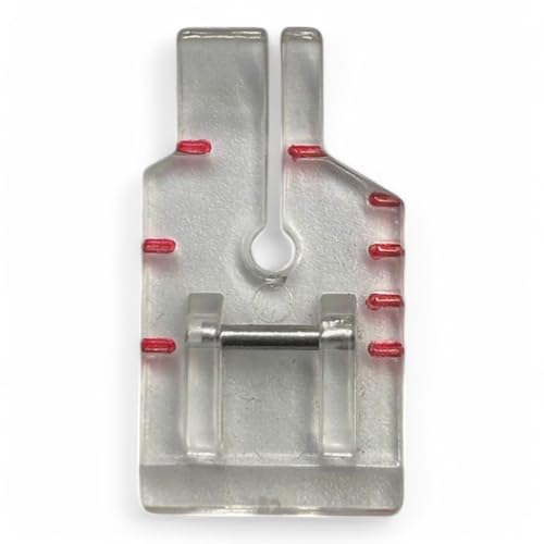 Image of ZENITH 1 /4 inch Quilting /Patchwork Sewing Presser Foot Clear Transparent Snap on Type for Automatic Electric Low Shank Sewing Machines Transparent (1 /4 inch Quilting /Patchwork Sewing Presser Foot)