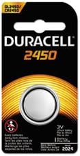 Duracell DL2450BPK Button Cell Lithium Battery, #2450, 36/Carton