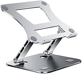 Usoun Laptop Stand, Laptop Holder, Multi-Angle Stand with Heat-Vent, Adjustable Notebook Stand for Laptop up to 17 inches, Compatible for MacBook Air, Pro, Dell, Samsung, Lenovo, Alienware