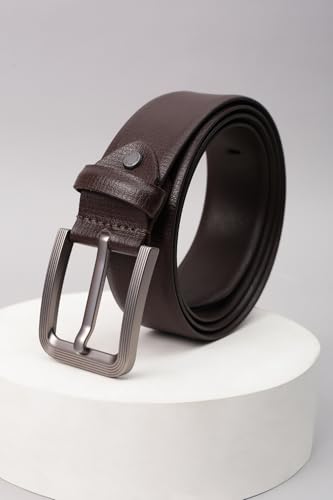 Image of Peter England Men's Leather Everyday Formal Belt