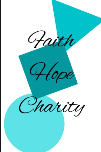 Carnet Faith Hope Charity pour écrire vos inspirations au quotidien