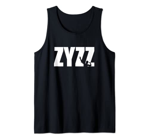 Canotta Adulti Zyzz Tank Top S uomo donna unisex senza maniche nero