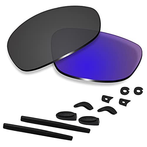 Verres polarisés Oakley Juliet en polycarbonate noir avec traitement antireflet haut de gamme