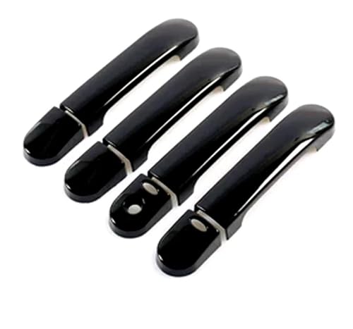 �Ԃ̃h�A�n���h�� �ԃh�A�n���h���J�o�[ �g�����I�[�o�[���C �X�^�C�����O�X�e�b�J�[ ���Y�ɓK�� �}�[�` �}�C�N�� K12 �e�B�[�_ C11 2003-2010 �ɓK�� �h�A�n���h�� �v���e�N�^�[(Black-1hole 2button)