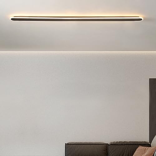 Plafonnier rectangle LED blanc pour une ambiance douce dans la chambre - 7