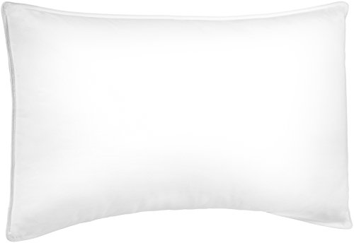 Amazon Brand – Pinzon Shed-Resistant White Duck Down Pillow - Firm Density, King