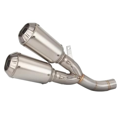 Échappement Scrambler 800 pour installer deux silencieux 51mm avec ce tube intermédiaire
