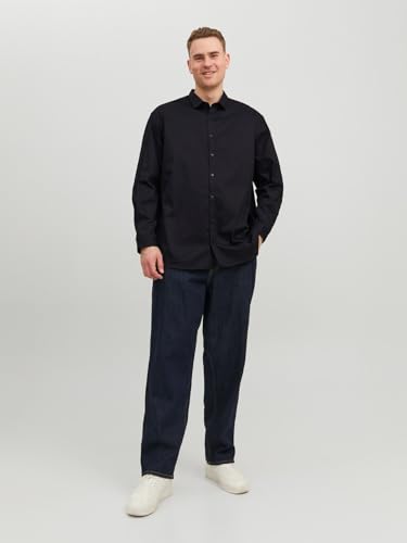 JACK & JONES Male Oberhemd Plus Locker geschnitten Oberhemd – Ansicht 3