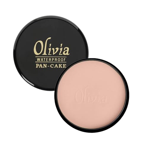 Image of Olivia Pan Cake 100% Waterproof 25g | Full Coverage Makeup Base | Smudge-Proof & Sweat-Resistant | Long-Lasting Velvety Finish | Hides Blemishes | For All Skin Types | Fresh Peach - 23