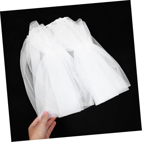 Guantes de tul cómodos para novias que buscan mangas desmontables 4