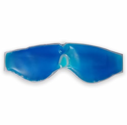 Image of Aqua Ice Face & Eye Cooling Gel Mask and Aloe Vera Gel Mask Ice Pack for Face and Eye Patches Remove Dark Circles, Fatigue Cool Eyes Patch Pads Eye Care | Facial Skin Refresh Face Mask for Hot & Cold Therapy (Blue Eye Mask, Eye Mask)
