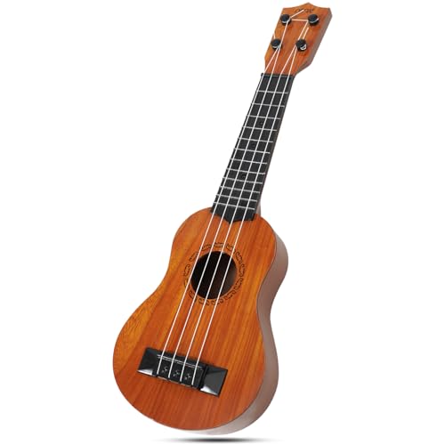 Raimy 17in Kids Ukulele Mini Guitar with Picks for Toddler Boys Girls