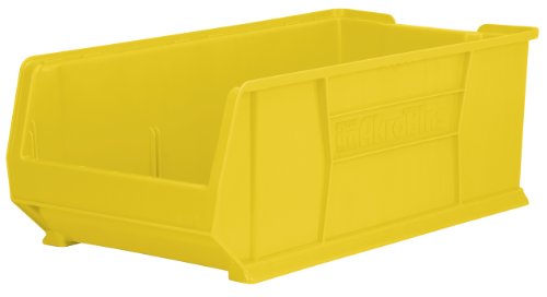Akro-Mils 30293 Super-Size Akrobin Heavy Duty Stackable Storage Bin Plastic Container, (30-Inch L X 16-Inch W X 11-Inch H), Yellow, (1-Pack) #TOP16