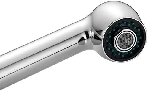 Grifos para Cocina Grifo para Cocina Grifo para Cocina extraíble Giratorio de 360 Grados Ahorro de Agua Grifo para Lavabo Negro Pulido Contenedor de latón Lavabo Fregadero Inodoro