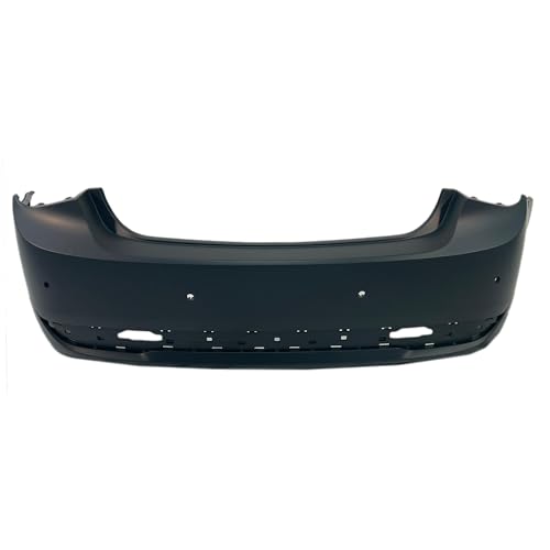 Image of FitParts Compatible with Chevrolet Cruze 2011-2016 Rear Bumper Cover | Primed, With Parking Sensor Holes, Ready to Paint, OEM 95217523, GM1100873