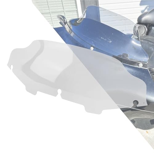 Carénage de pare-brise de moto pour réduire la fatigue du vent sur Harley Touring FLHX 1996-2013