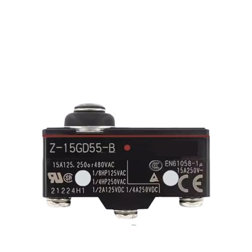 Interrupteur Z-15GK355-B à levier à galet pour actionnement fluide
