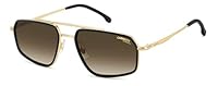 Carrera Men's CARRERA 338/S Sunglasses, Matte Black, 58 mm