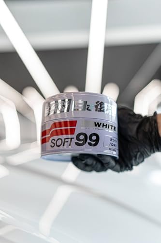 Cera Soft99 para pintura blanca y clara 300g miniatura 4