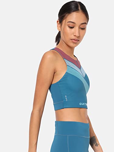 Image of CULTSPORT Women's Polyester Lightly Padded Wire Free Sports Bra
