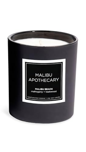 Women's Malibu Beach Candle, Matte Black, 8.0 Ounce