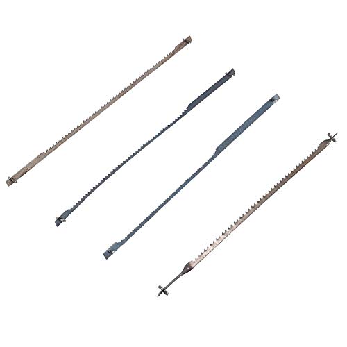 48pcs 4 Pulgadas 105 mm Pinned Scroll Sierra Sirva Hoja de Corte de Madera para Dremel Moto Sierra