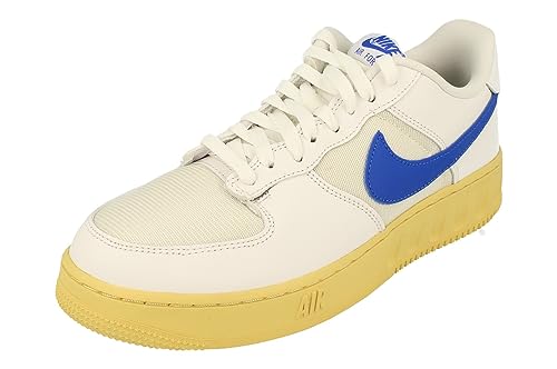 Nike Air Force 1 Low Utility Mens Trainers DM2385 Sneakers Shoes (UK 5.5 US 6 EU 38.5, White Racer Blue sail 100)
