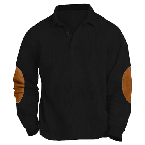 Camisa de pana para hombre de manga larga miniatura 1