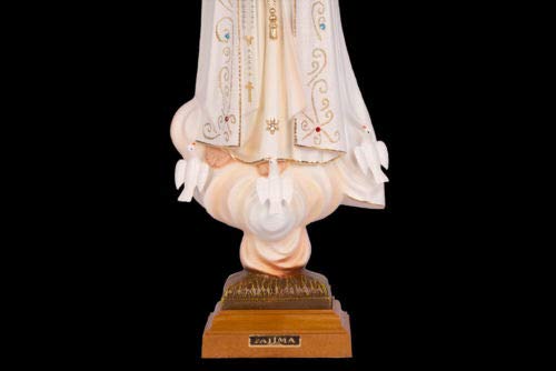 Estatuilla religiosa de Nuestra Señora de Fátima, Virgen María, 45 cm
